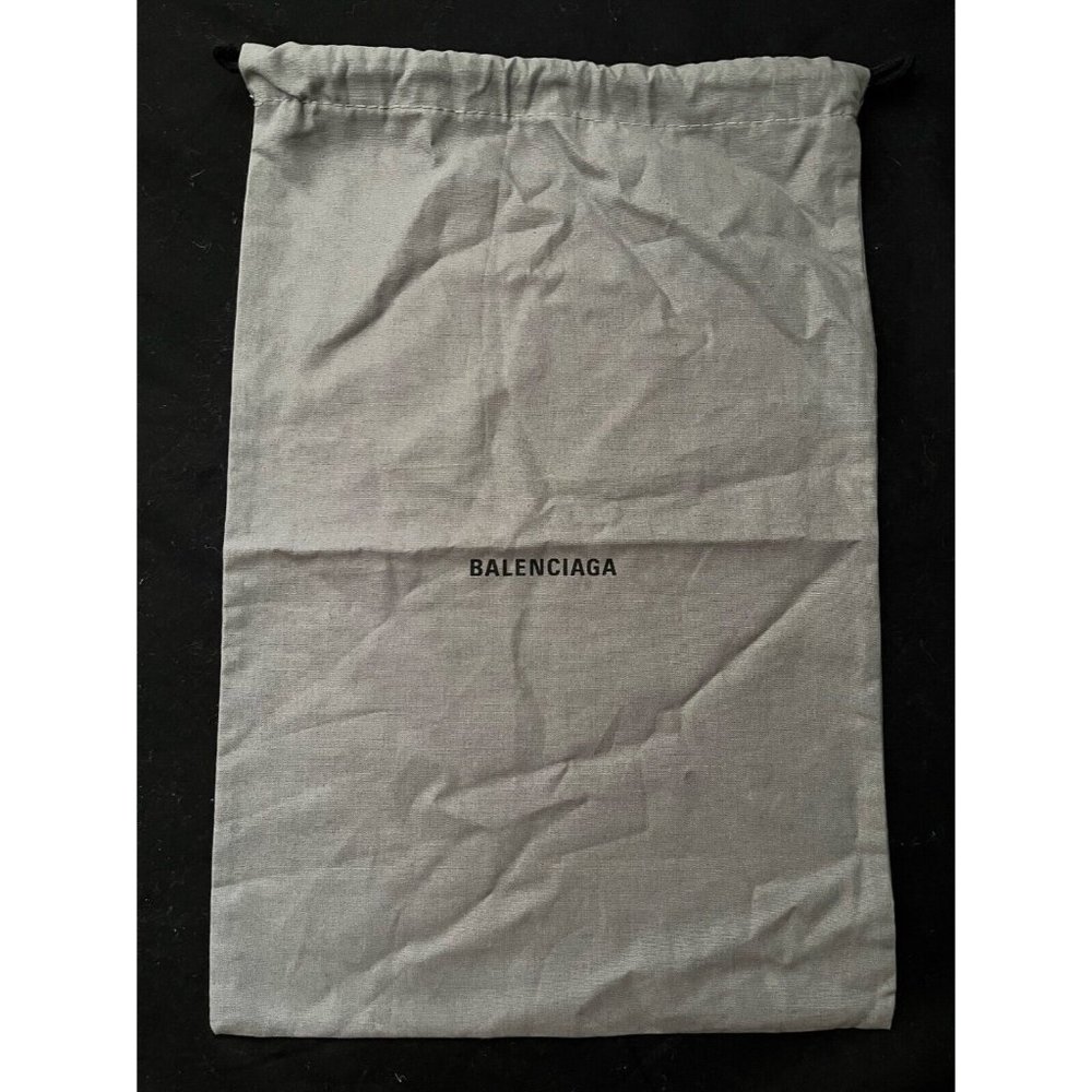 Balenciaga Dust Bag Storage Cover Drawstring Gray 15" x 10.2"